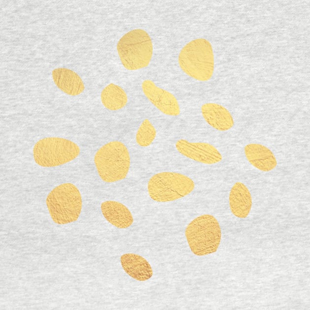 Simply Gold Dots by peachesinthewild